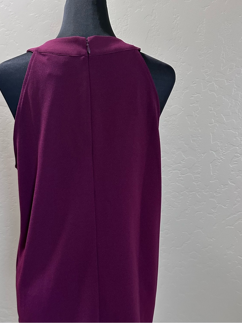 Ann Taylor Factory Sleeveless Halter Top - Plum - Picture 6 of 6
